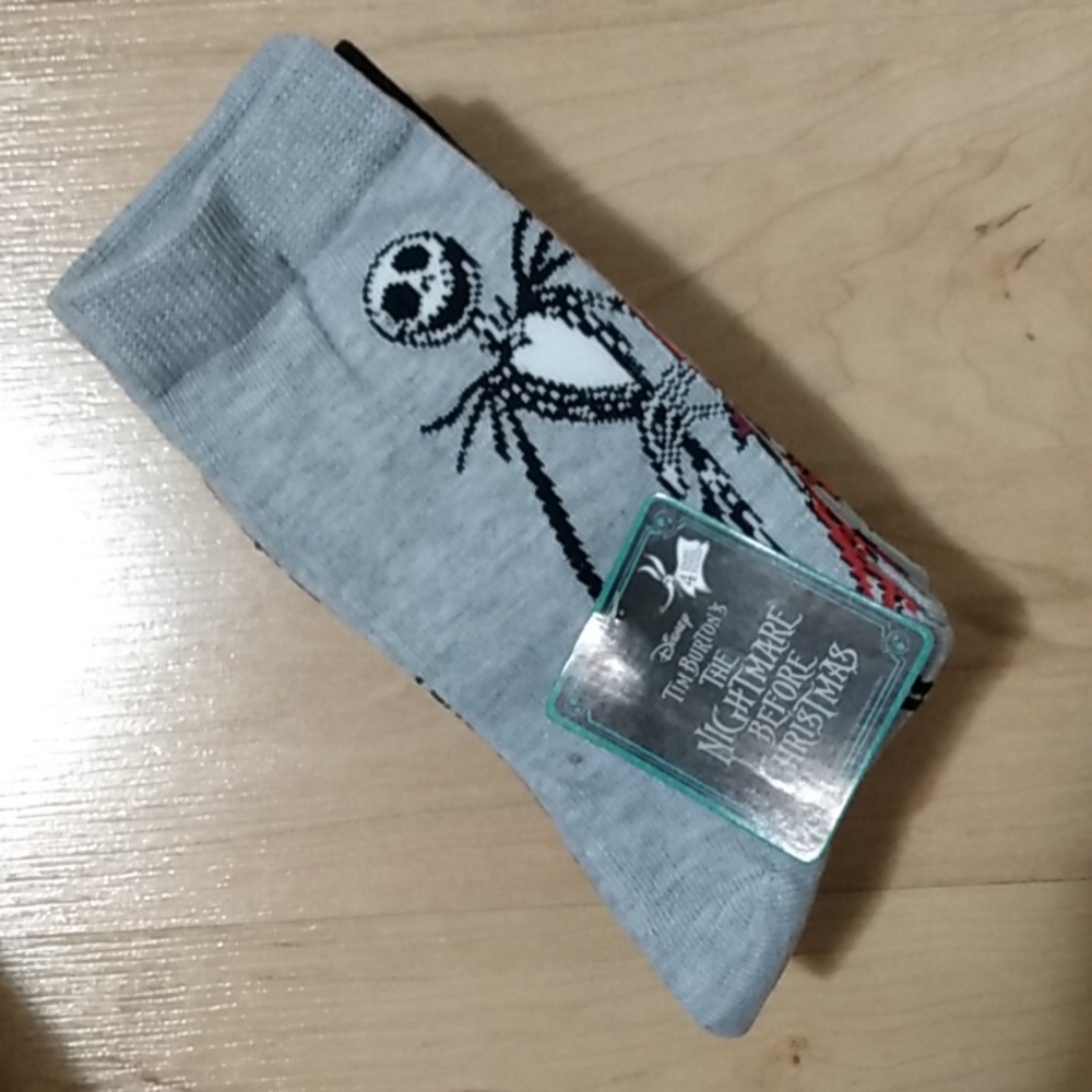 Disney The Nightmare Before Christmas 4 pack Crew Socks Size 4-10